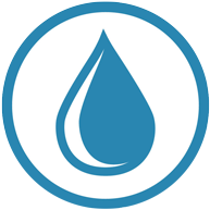 CCC Virtual Field Trip Water Safari icon, a blue waterdrop